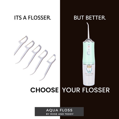 Aqua Floss - The Revolutionary Water Flosser